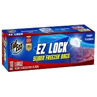Tid Eaz Ez Lock Slider  Freezer Bags (l) 10pcs